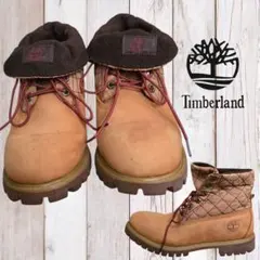 Timberland ワークブーツ ロールトップ ブーツ　26.5cm　ベージュ