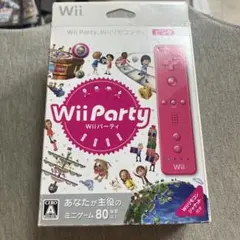 Wii Party Wiiリモコンセット ピンク E