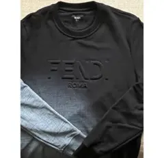 FENDI ロゴ刺繍 グラデーション トレーナー