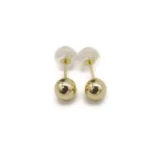 K18 ボールピアス 18金 スタッドピアス Y04879