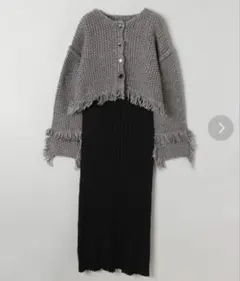 こゆき♩様⭐︎専用　ジーナシス　ワンピース　セット　ニットワンピース