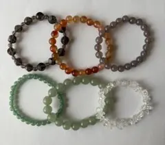 天然石 ブレスレット 在庫処分まとめ売り6本
