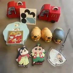 クレヨンしんちゃん マクドナルド すき家 グッズセット　マクドナルド