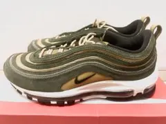 NIKE（ナイキ）エアマックス97 ラフグリーン アイロンストーン