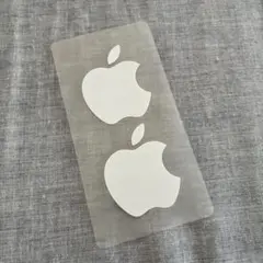 Apple リンゴステッカー2枚