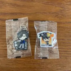 【ハイキュー】くら寿司コラボ　黒尾キーホルダー　影山消しゴム