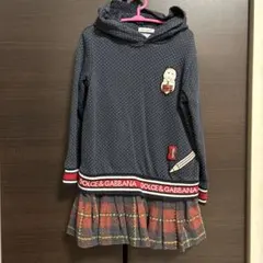 DOLCE&GABBANA ドット柄ワンピース