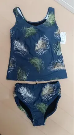 リーフ柄セパレート水着 13Lサイズ