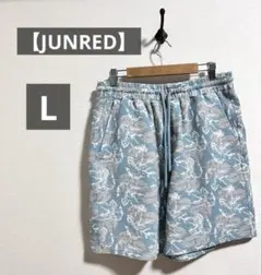 【JUNRED】ジュンレッド ショートパンツ 総柄 ポリエステル Lのサムネイル