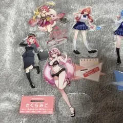星街すいせい、さくらみこ、アクリルスタンドまとめ売り。
