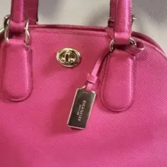 未使用級COACH コーチ ピンク 33329ミニベットサッチェル - メルカリ
