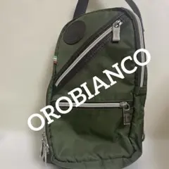 OROBIANCO オロビアンコ　 ボディバッグ オリーブグリーン