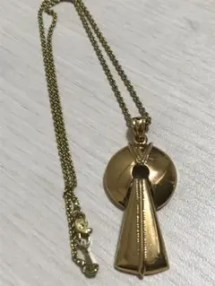 ゴールド色ヴィンテージネックレス