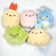 すみっコぐらし ばんざいゴムひも付きマスコット Part2 コンプ ナムコ