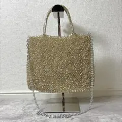 美品✨アンテプリマ ミディアム 人気色 チェーン 2way ショルダー