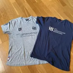 第37回アメリカズカップ　バルセロナ大会　Tシャツ　２枚