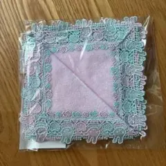 ミッフィー　近沢 レース　ハンカチ ピンク