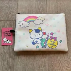 TMNETWORK タマ＆フレンズコラボ　ポーチ　全3種新品・未開封 TM NETWORK 2025 IP タマ&フレンズ コラボ ポーチ 全3種 TM