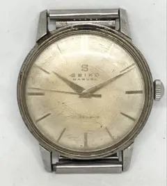 h*9様 SEIKO MARVEL 17JEWELS 手巻き 蛇Sマーク腕時計 - メルカリ