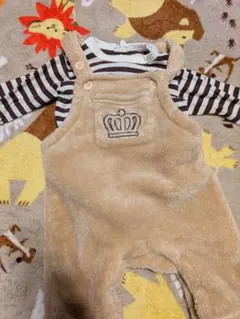 BABYDOLL　ベビド　サロペット　ベージュ　80-90