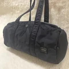 廃盤品　ポーター タンカー ミニボストンバッグ ミニドラム ミニダッフル黒