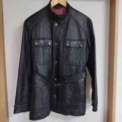 オールド ユニクロ レザージャケット ライダース 訳あり 本皮のサムネイル