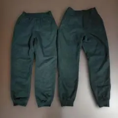 UNIQLO 裏ボア スウェットパンツ 長ズボン 黒 150 2本セット