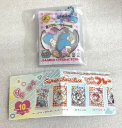 サンリオキャラクターズ シャカシャカフレークシール風チャーム キキララ
