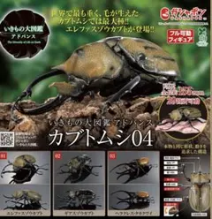 いきもの大図鑑アドバンス カブトムシ04 カプセル版 ガチャ　ガシャポン　コンプ
