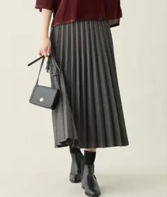 ANY ウーリッシュプリーツスカート　Mサイズ