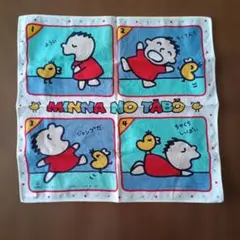 サンリオ みんなのたあ坊 1984 昭和レトロ ハンカチ タオル ナフキン