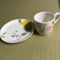PEANUTS スヌーピー マグカップ プレート セット