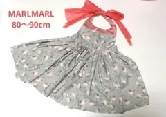 MARLMARL　フレミング柄　エプロン