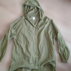 しまむらLOGOS DAYS フード付きジャケット Lサイズ オリーブグリーン