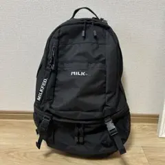 美品 MILKFED. バックパック ブラック 黒 22ℓ - メルカリ