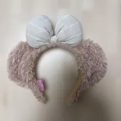 耳付きカチューシャ ベージュ シェリーメイ