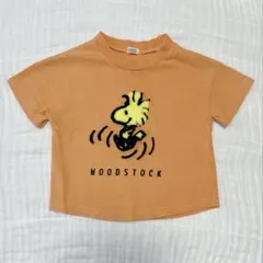 スヌーピー　ウッドストック　80 90 子供Tシャツ　半袖Tシャツ　中古のサムネイル