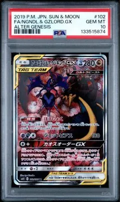 2025年最新】アーゴヨン&アクジキングgx sa psa10の人気アイテム