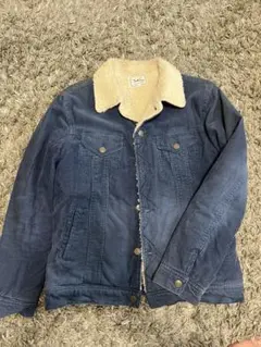 Freak’s Store キルティングGジャン　ボアアウター　ジャケット　紺色