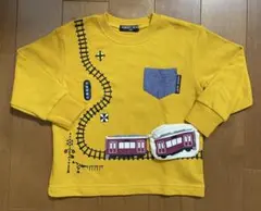 HUNGRY HEART 阪急電車トレーナー マスタード100cm