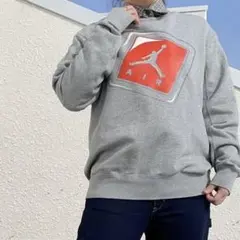 NIKE エアジョーダン　プリントスウェットトレーナー　スポーツ古着　男女兼用