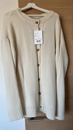 オーバーサイズ ニットカーディガン