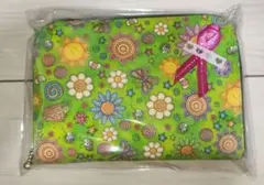 花柄ポーチ　ハンドメイド