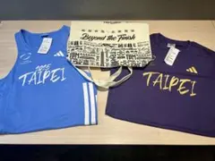 台北マラソン2025タンクトップ（メンズS）、Tシャツ（メンズS）、トートバッグ