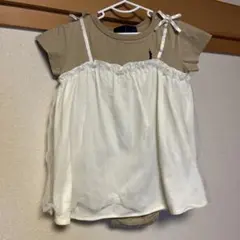 イーストボーイ　ワンピース風ロンパース　80センチ