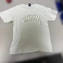 Stussy プリントTシャツ ホワイト 光ロゴのサムネイル