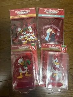 ディズニー　クリスマスオーナメント　一番くじ　ドナルド デイジー