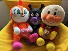 アンパンマン・バイキンマン・ドキンちゃん メガジャンボ３体セット