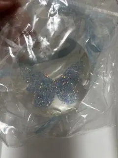 スクイーズ　キラキラ　蝶