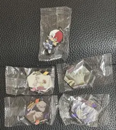 くら寿司　ヒロアカ　 轟焦凍　ラバーマスコット マグネットシート 5点セット